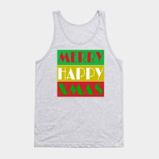 Merry Happy Xmas - Double-sided Tank Top